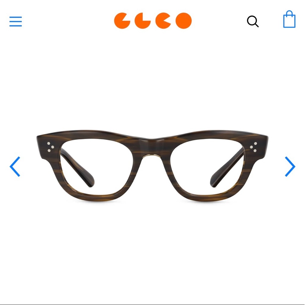 Garrett Leight (Mr. Leight) Waimea C Glasses - clear prescription